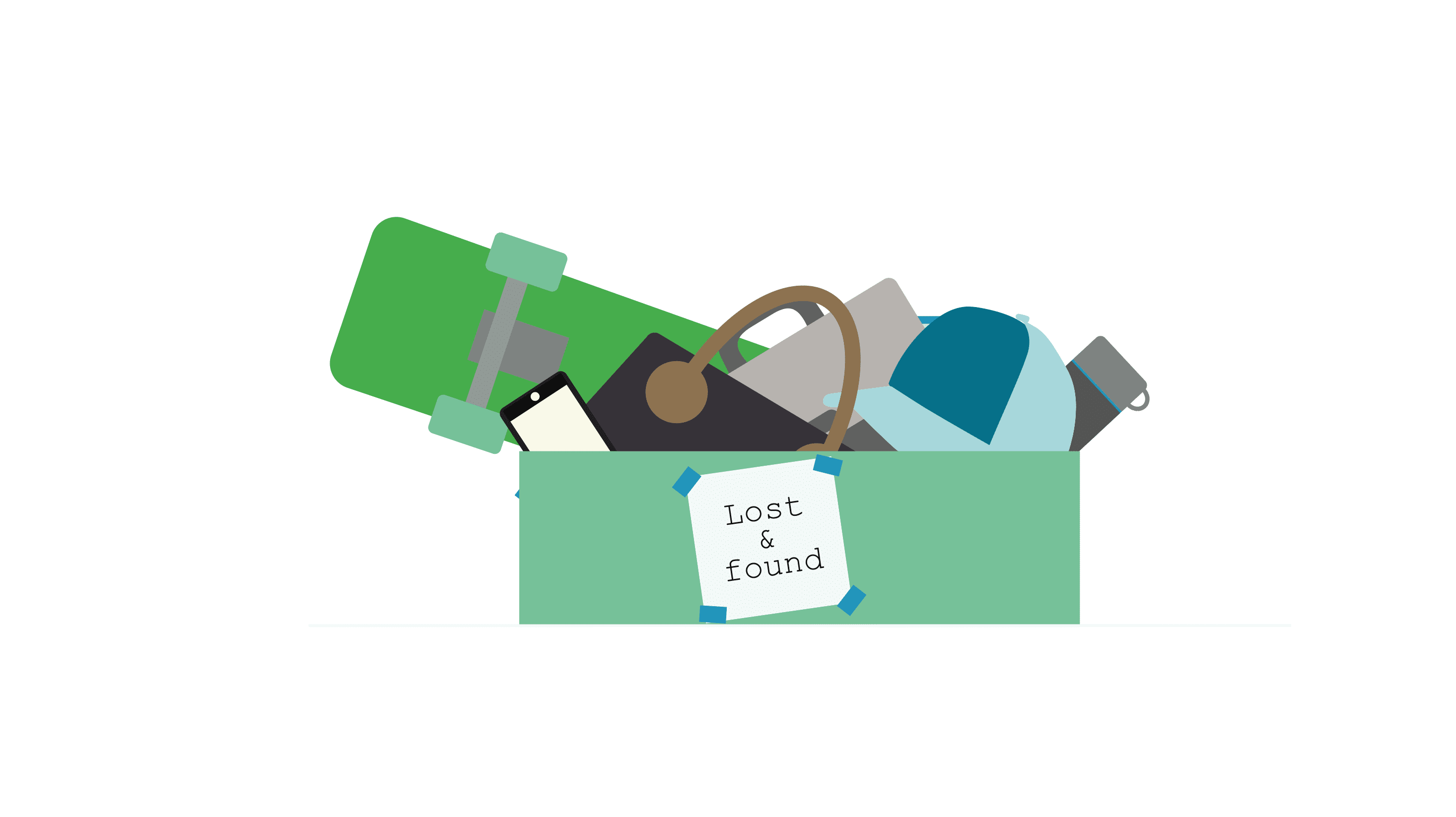 NotLost lost and found box