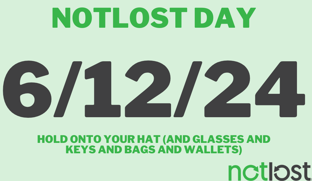 NotLost Day: What gets lost, why and when?