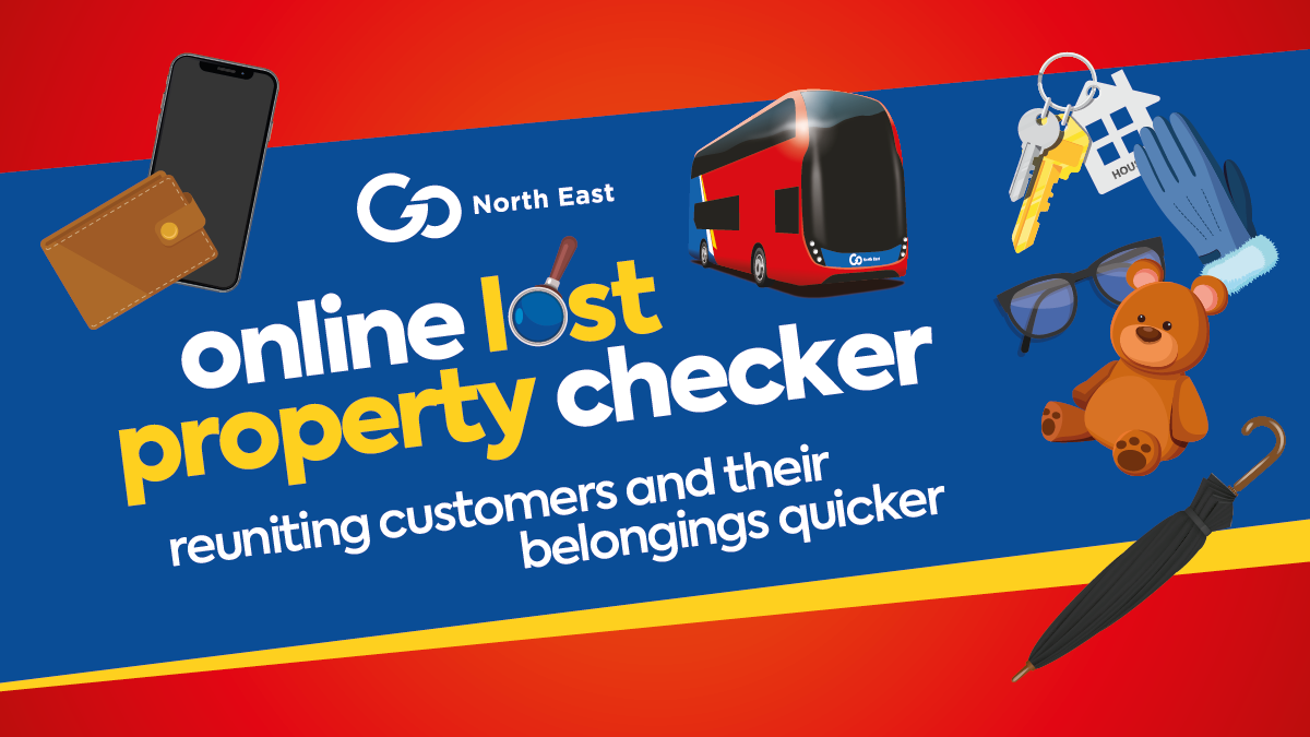 Go North East lost property software tool