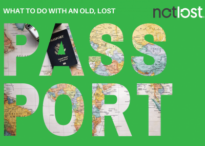 Qué hacer con un pasaporte viejo y perdido en sus objetos perdidos